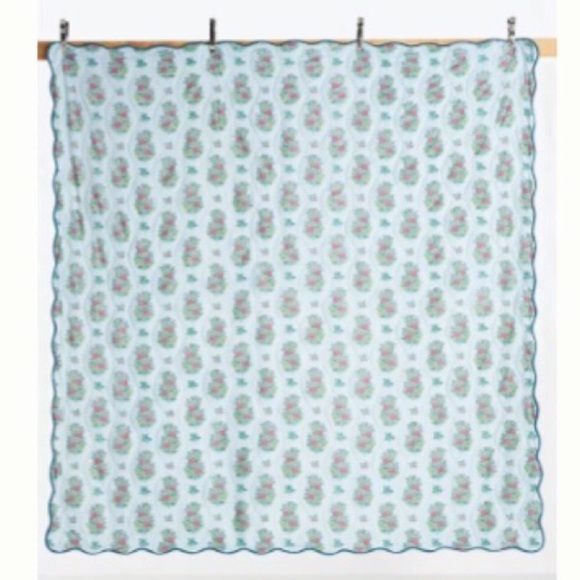 Anthropologie Quilt Twin Cotton Reversible New With Tag - Picture 3 of 11